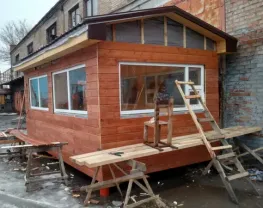 Торговые павильоны, беседки, лотки, киоски. "Броневик" Днепр.