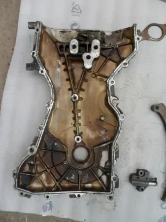 Передняя крышка двигателя Ford 1s7g6059al, форд мондео 3, 2.0 дюратек 8