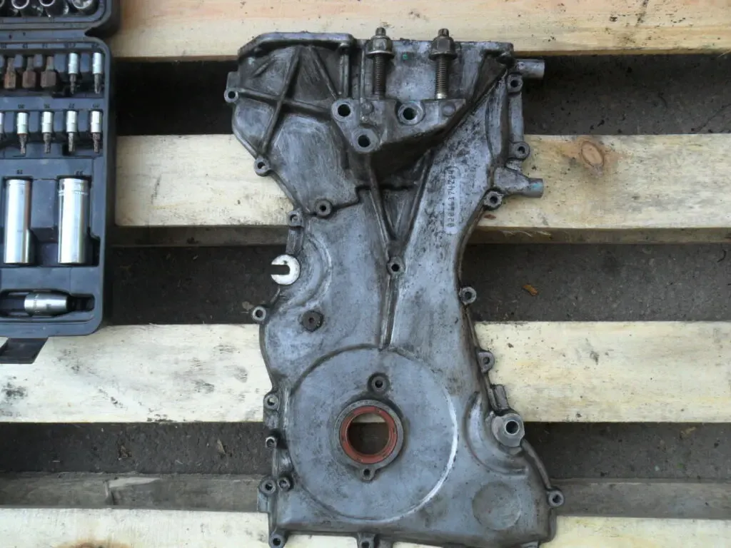 Передняя крышка двигателя Ford 1s7g6059al, форд мондео 3, 2.0 дюратек