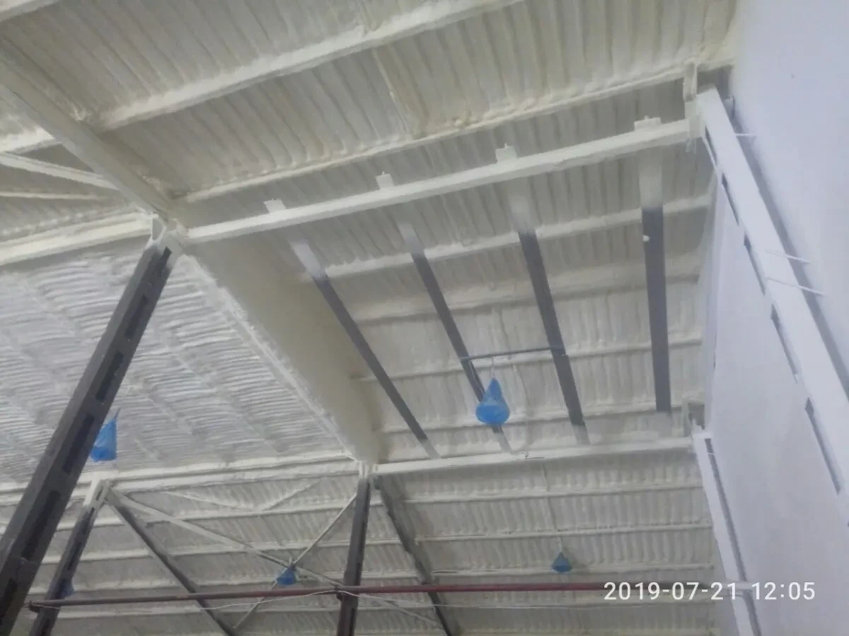 Теплогідроізоляція монолітна пінополіуретанова що напилюється ППУ 5