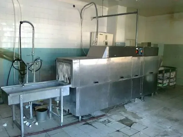 Тоннельная посудомоечная, котломоечная машина, б/у. 3