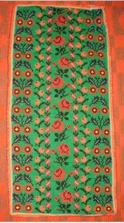 Ковер вышитый крестиком 2