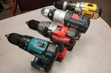 Шуруповерт Milwaukee, Dewalt, Bosch. 3