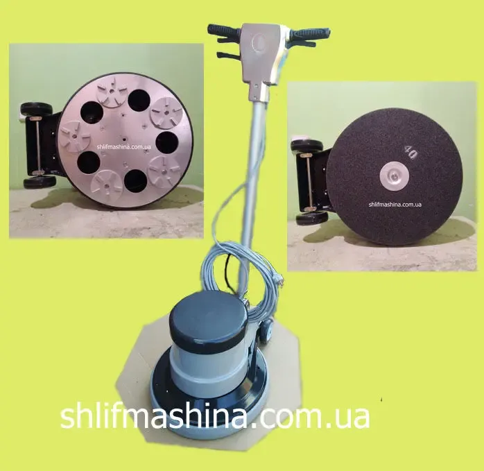 Плоскошлифовальная дисковая машина Вирбел для паркета и бетона. 2