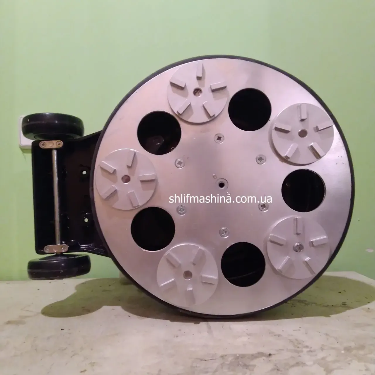 Плоскошлифовальная дисковая машина Вирбел для паркета и бетона. 7