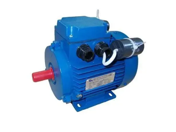 Однофазный электродвигатель 1.5 кВт 3000 220В АЭМУТ (Украина) новый