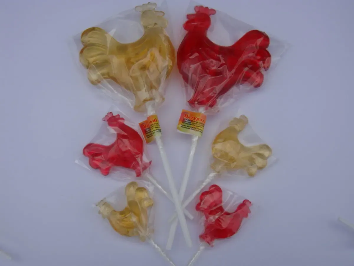 Леденцы на палочке (петушок) 3