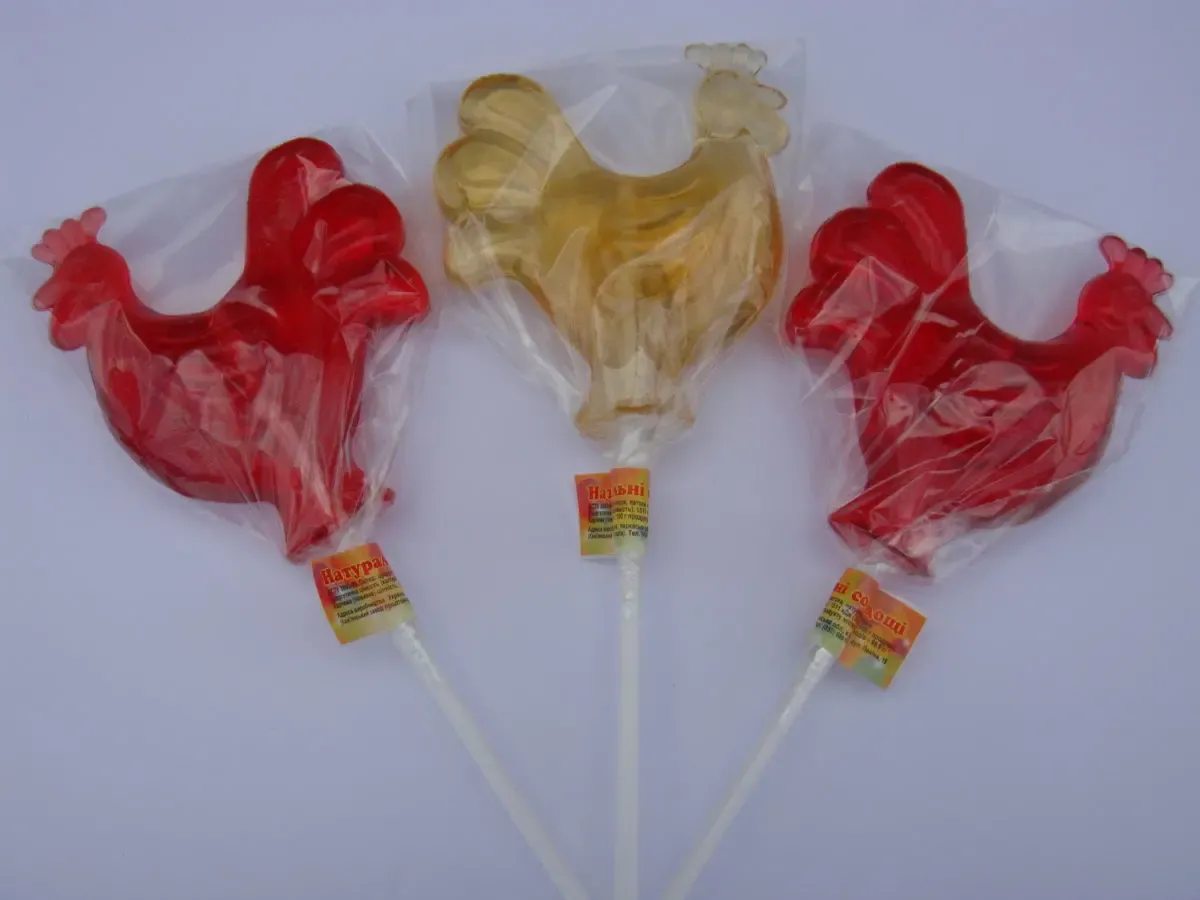 Леденцы на палочке (петушок) 2