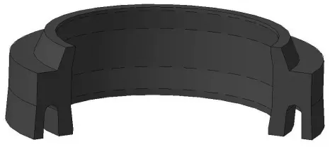 Пневматические уплотнения, манжеты штока серия LSPIN 210