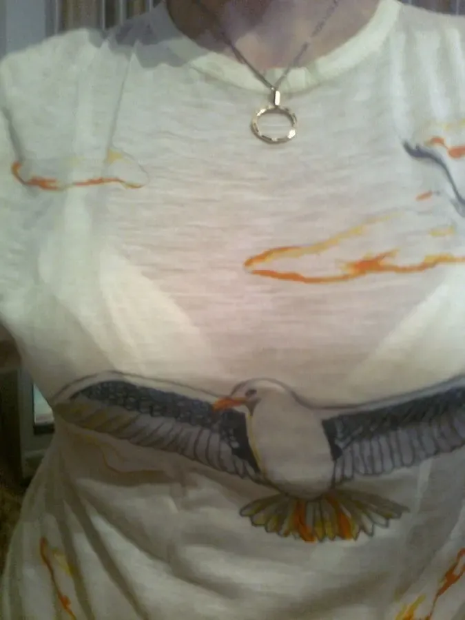 Летняя футболка  с птицами хорошего качества 4