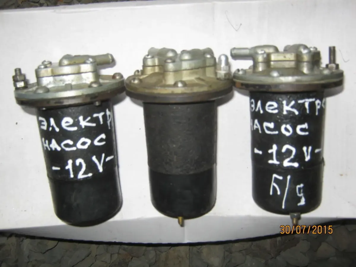 Заз- электробензонасос печки 12в (новый и б\у) 9