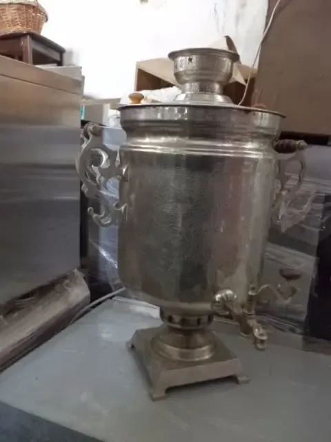 Самовар и нагреватель для чая, б у в рабочем состоянии. 9