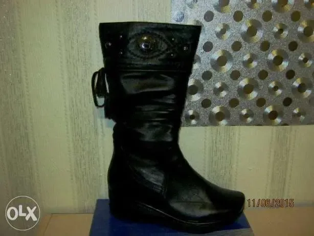 Сапоги демисезонные женские