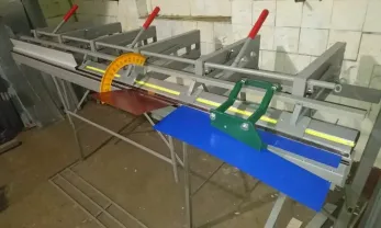 Листогиб ручной с отрезным ножом