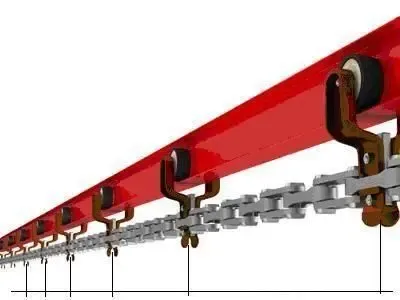 Каретка транспортной системы порошковой полимерной покраски 5