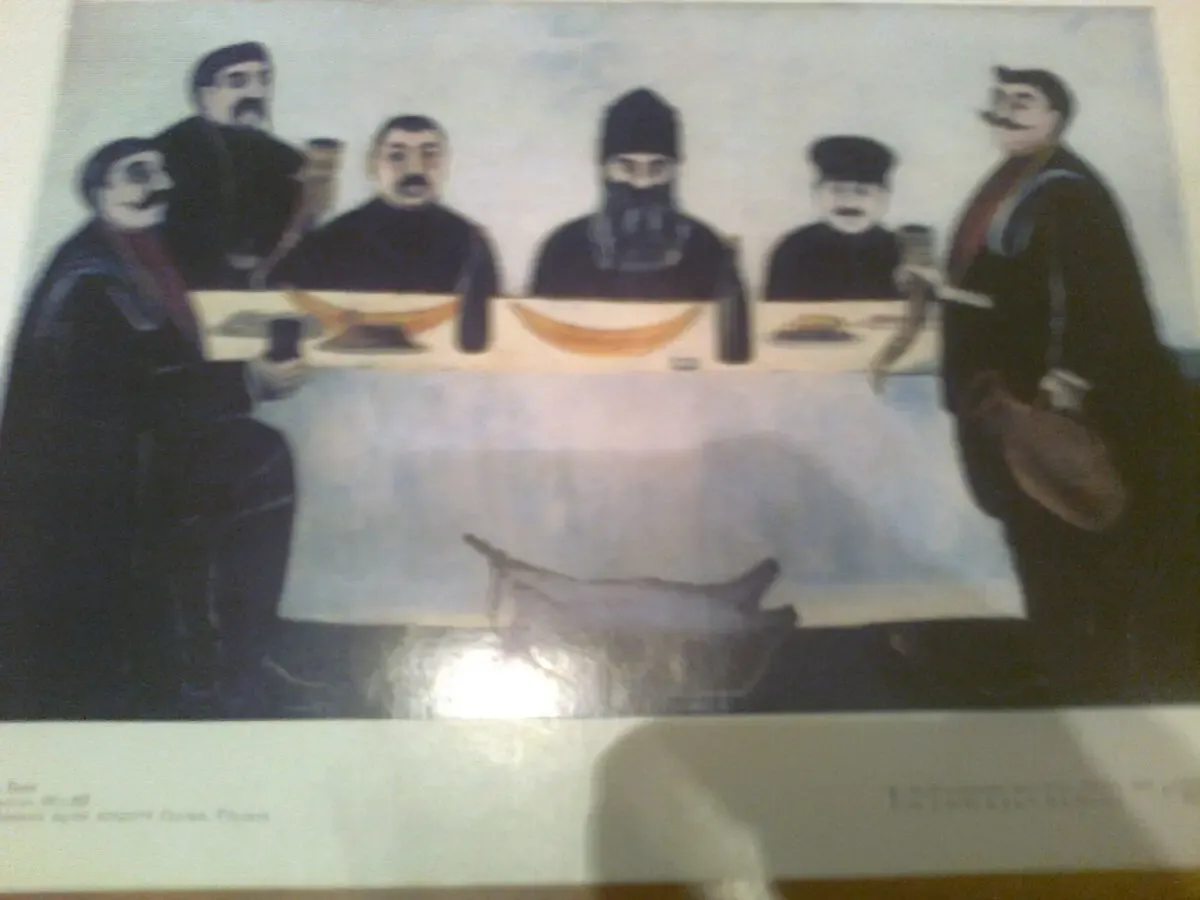 ПИРОСМАНИ. 24 репродукции 1990.Москва. Размер.24х33 см 3