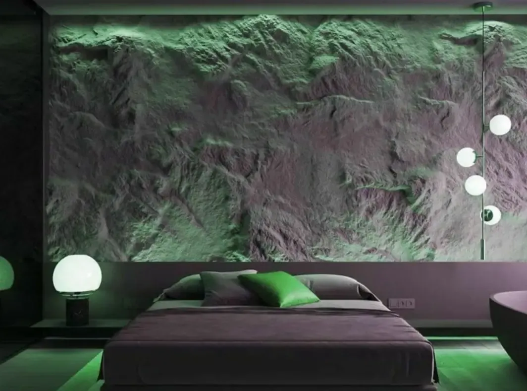 Лофт, Декоративный камень, артбетон, плитка, декор, отделка, камин 8