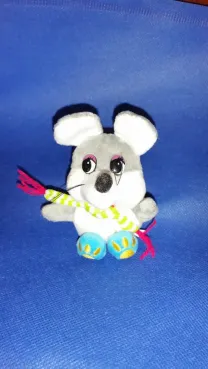 Мышка крыса мягкая игрушка брелок сувенир талисман