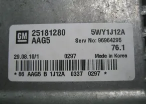 Блок управления двигателем Chevrolet Cruze 25181280