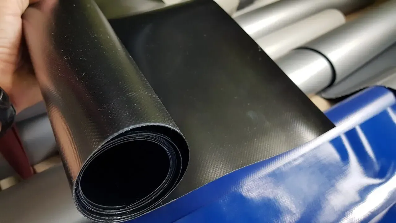 Армированная ткань ПВХ. Цвет - в ассортименте. 6