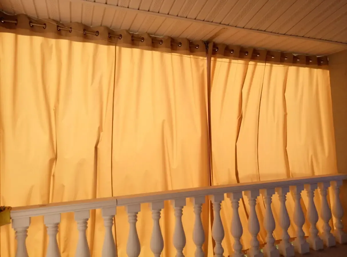 Шторы для беседки уличные 2