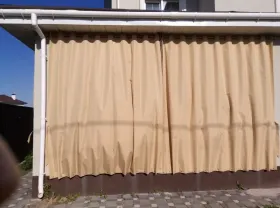 Шторы для беседки уличные