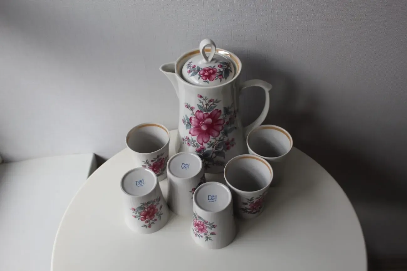 Сервиз, кувшин, стаканы, 6 шт, Киев 4