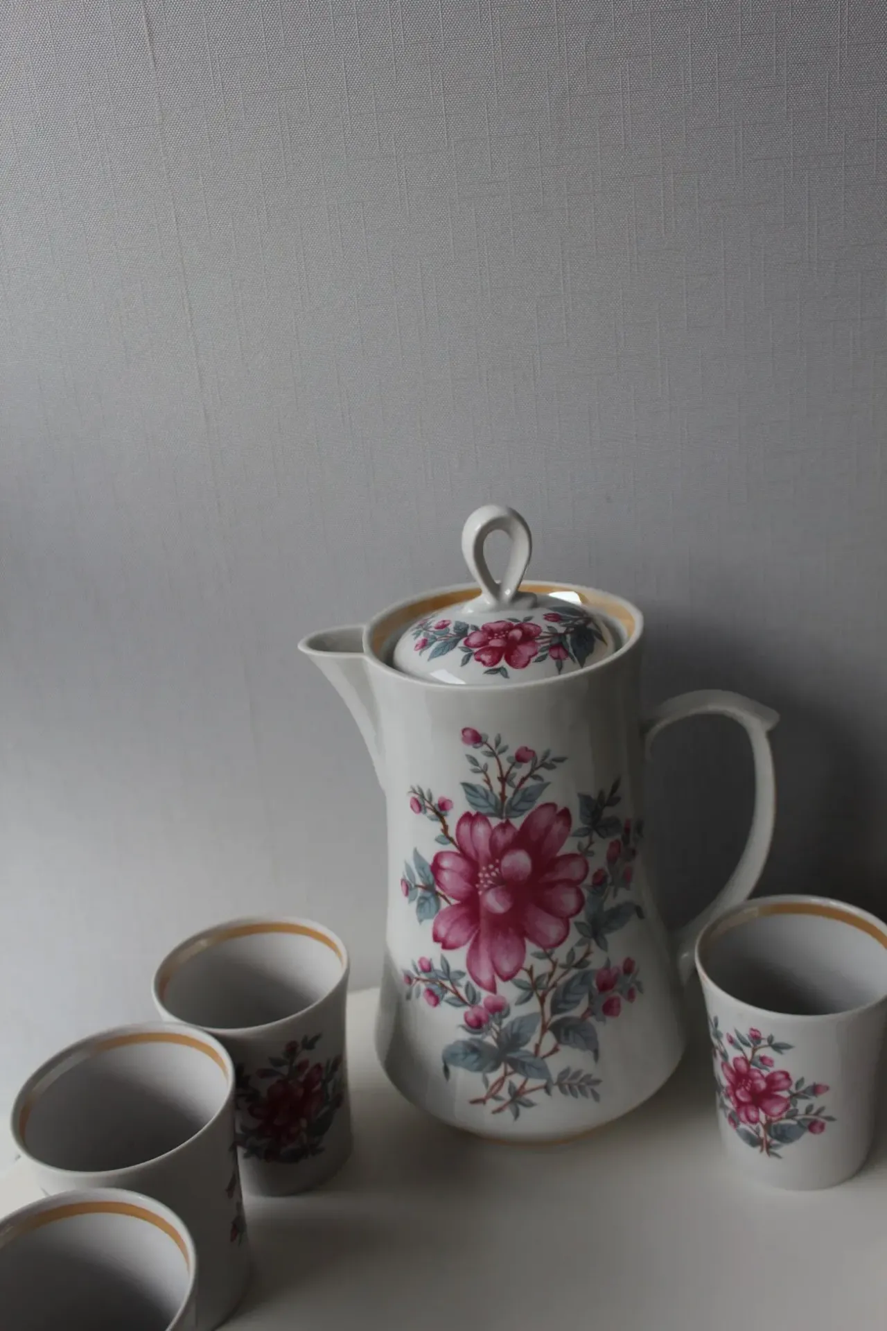 Сервиз, кувшин, стаканы, 6 шт, Киев 6