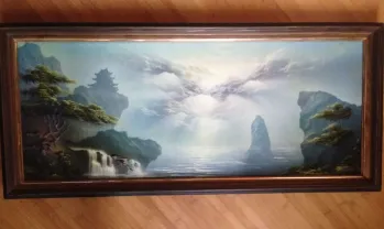 Продам картину с объемными рельефными элементами.