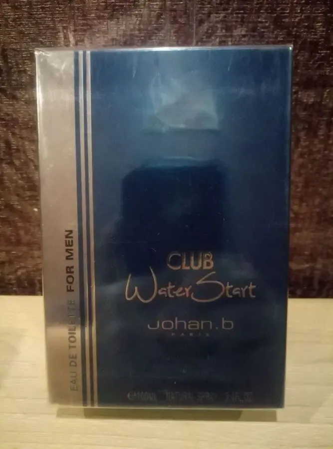 Туалетная вода club water start johan.b
