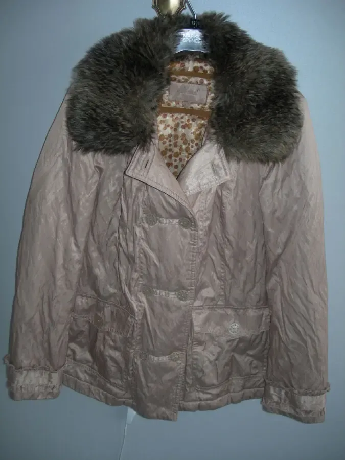 Куртка, мех, Marks Spencer, р М, 46-48, скидка 3