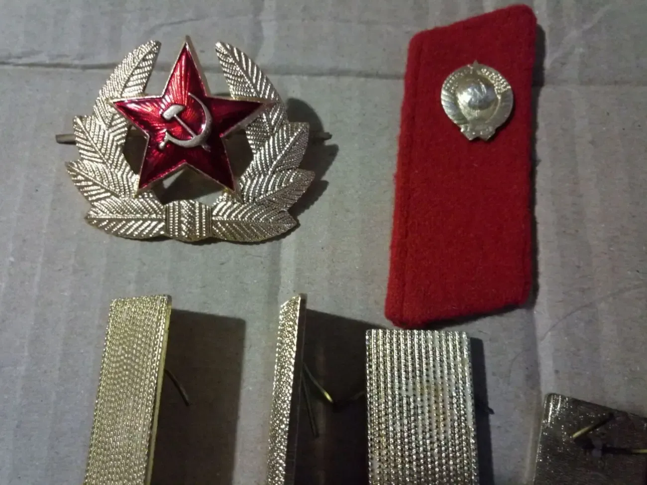 Лычки кокарда петлица МВД СССР 2