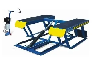 Шиномонтажный ножничный подъемник (пневмоплатформа для шиномонтажа) 28