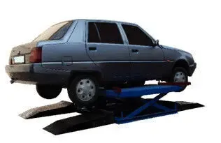 Шиномонтажный ножничный подъемник (пневмоплатформа для шиномонтажа) 28 2