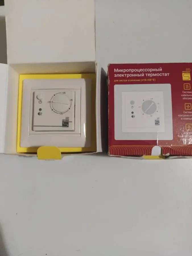 микропроцессорный электронный термостат
