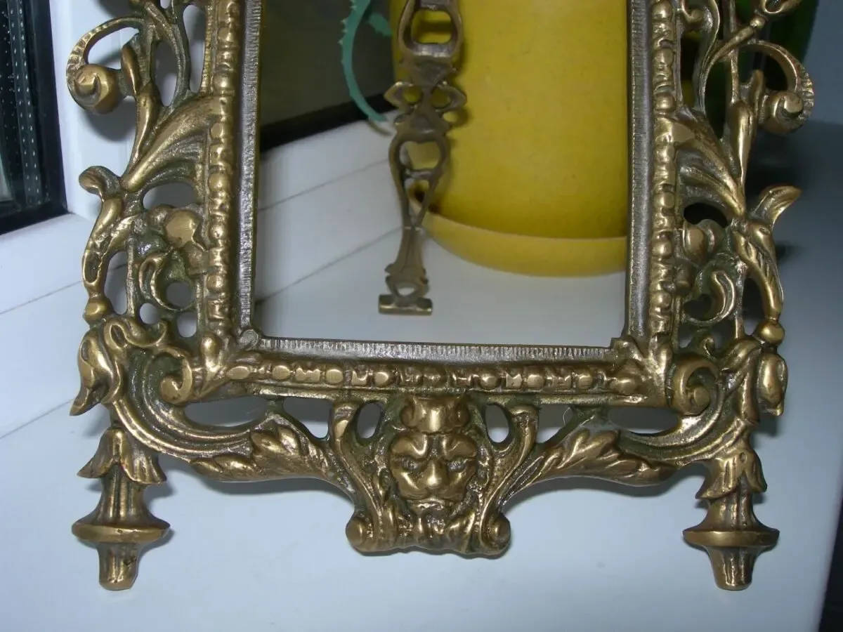 Рама, рамка, Пути, для зеркала, фото, бронза, Франция 2