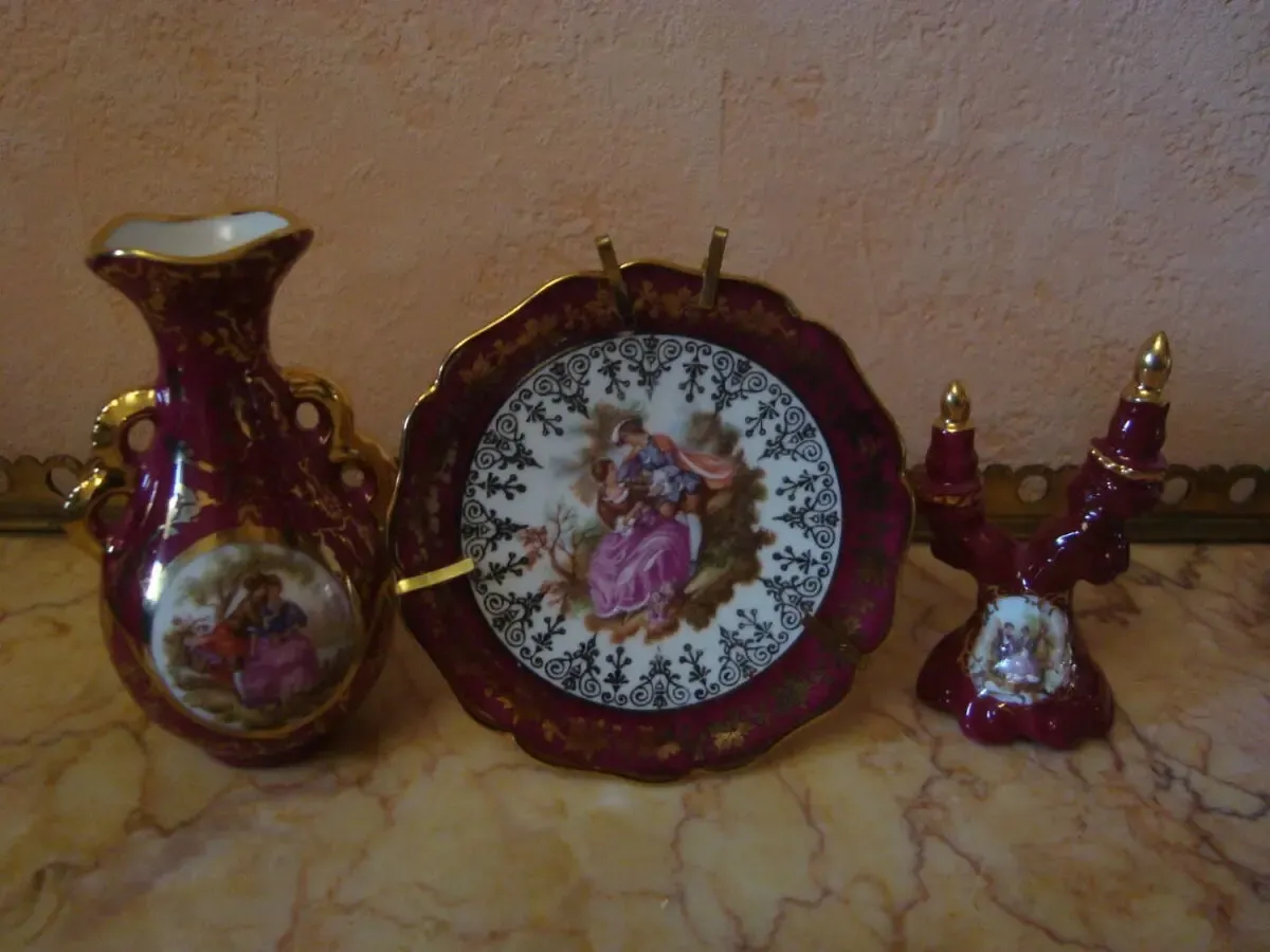 Коллекция фарфоровых миниатюр. Лимож. Франция