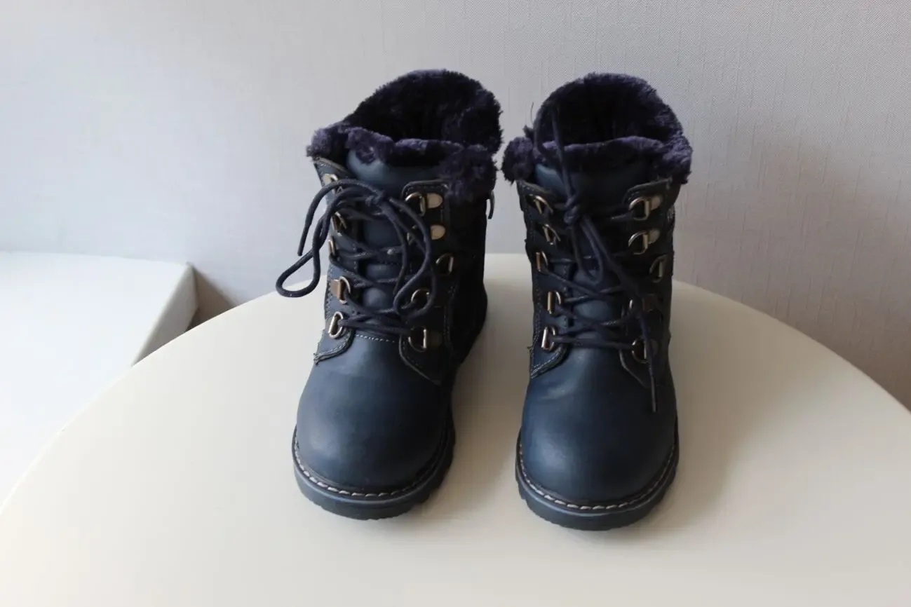 Сапоги, ботинки, мех, зима, р 28, новые