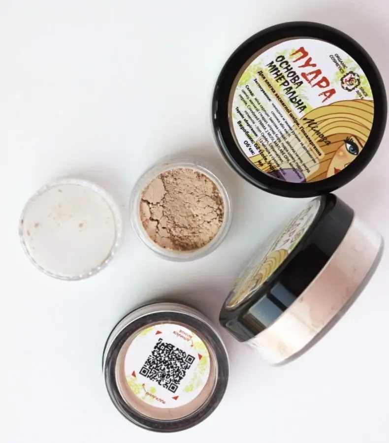 Мінеральна пудра для обличчя розсипчаста Мімоза 30мл