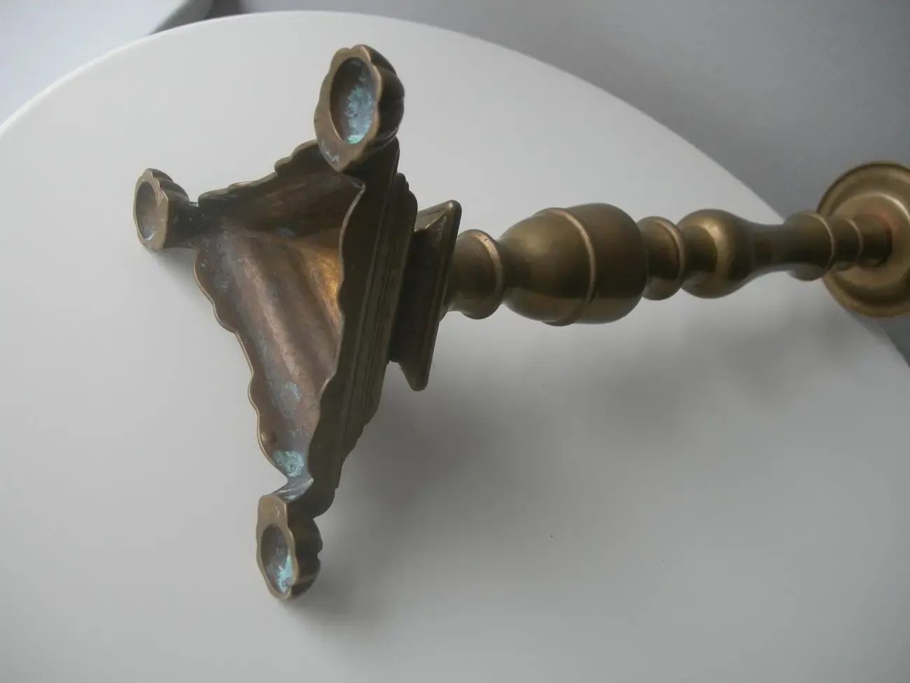 Подсвечник, большой, бронза, Дания, нач. 20 века 6