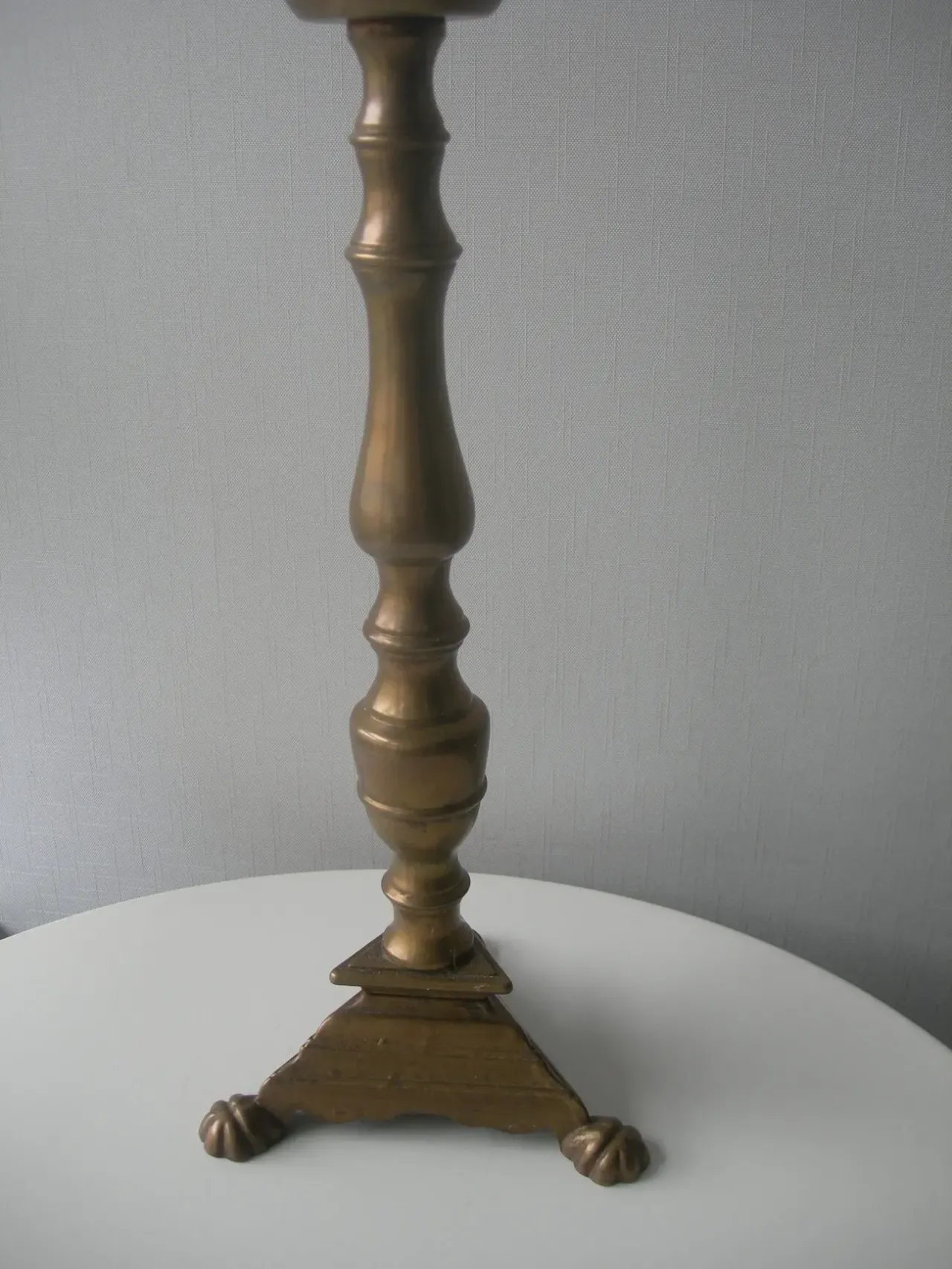 Подсвечник, большой, бронза, Дания, нач. 20 века 4