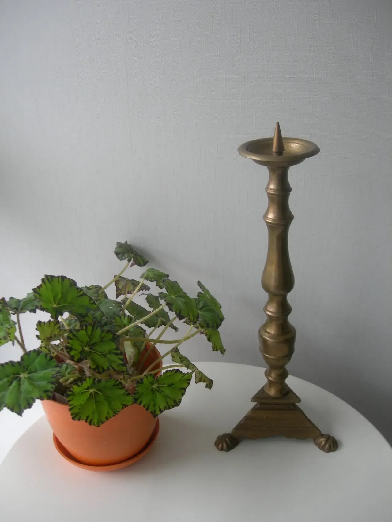 Подсвечник, большой, бронза, Дания, нач. 20 века 8