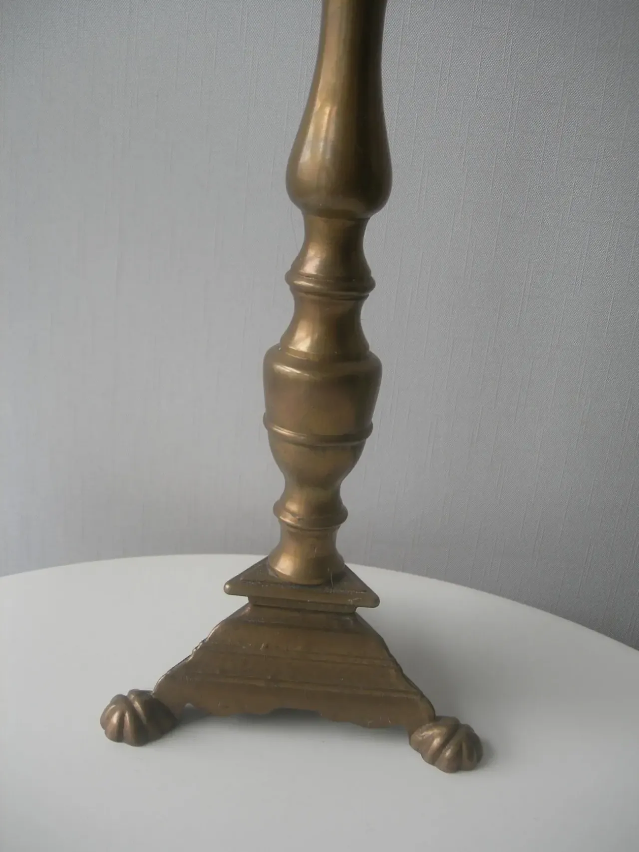 Подсвечник, большой, бронза, Дания, нач. 20 века 5