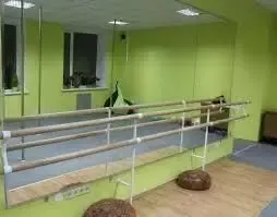 Хореографический (балетный) станок однорядный и двухрядный, напольный