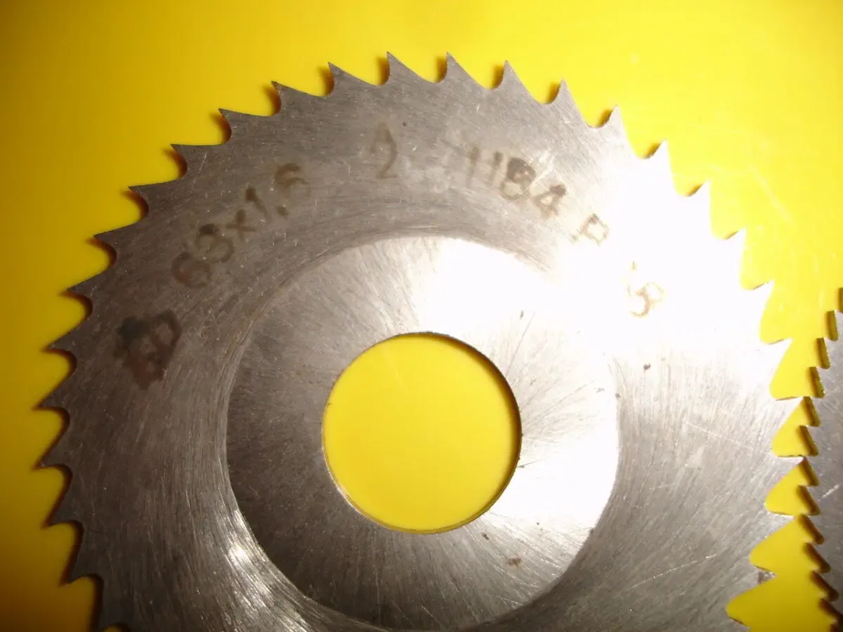 Фрезы/фрези дискові відрізні 63х1,6 нові по металу, раритет часів срср 4