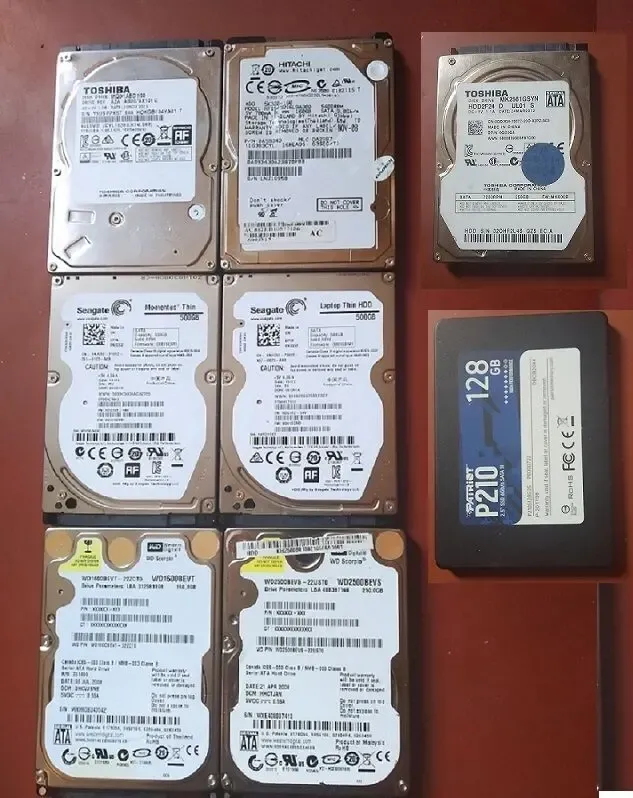 Жесткие диски hdd 2,5