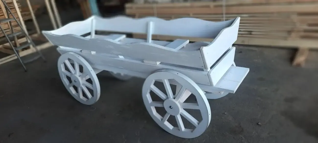 Деревянная повозка. Телега из дерева. Телега деревянная. 9