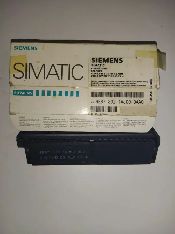 Simens - Simatic 6ES7 392 -1AJ 00 - OAAO коннектор