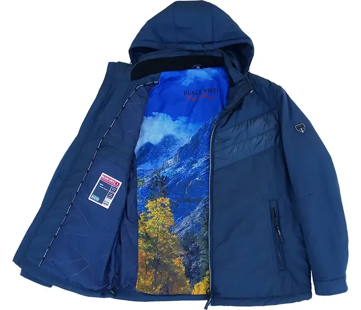 Тонкая весенняя мужская куртка большого размера 2