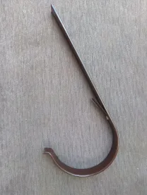 Утримувач  кронштейн водожолоба металевий 125 товщина 4 мм